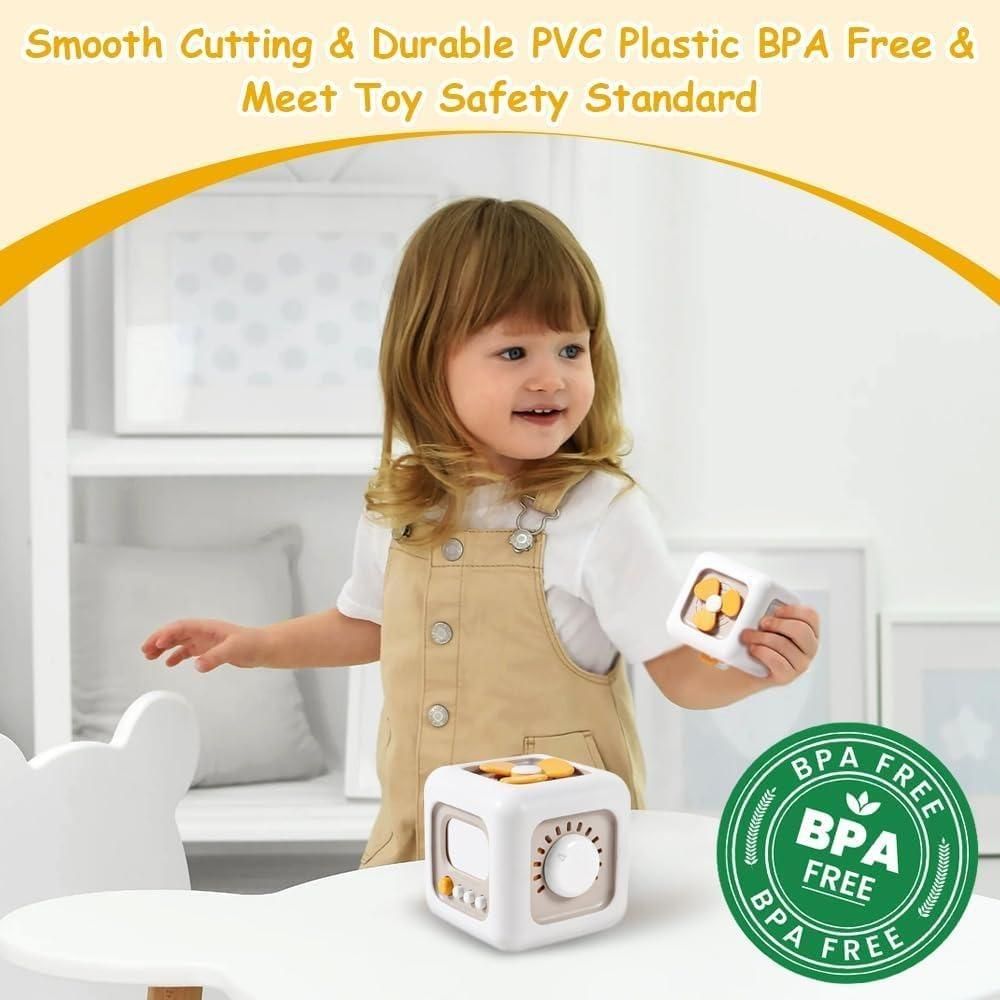 6 in 1 Montessori Busy Baby Cube